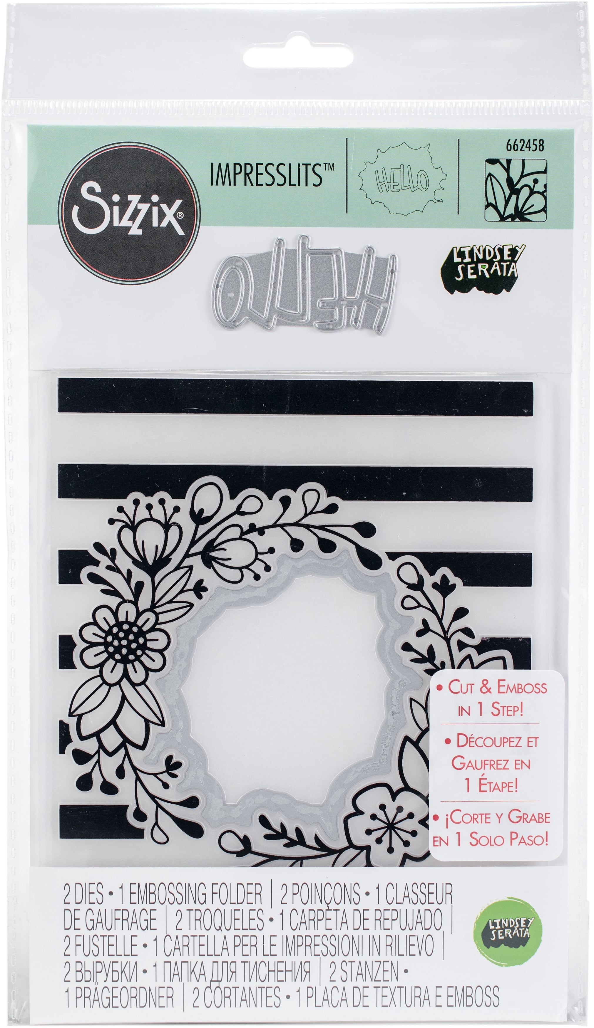Sizzix Frame Accessorio Per Big Shot Sizzix Garden Frame Impresslits Goffratura ...