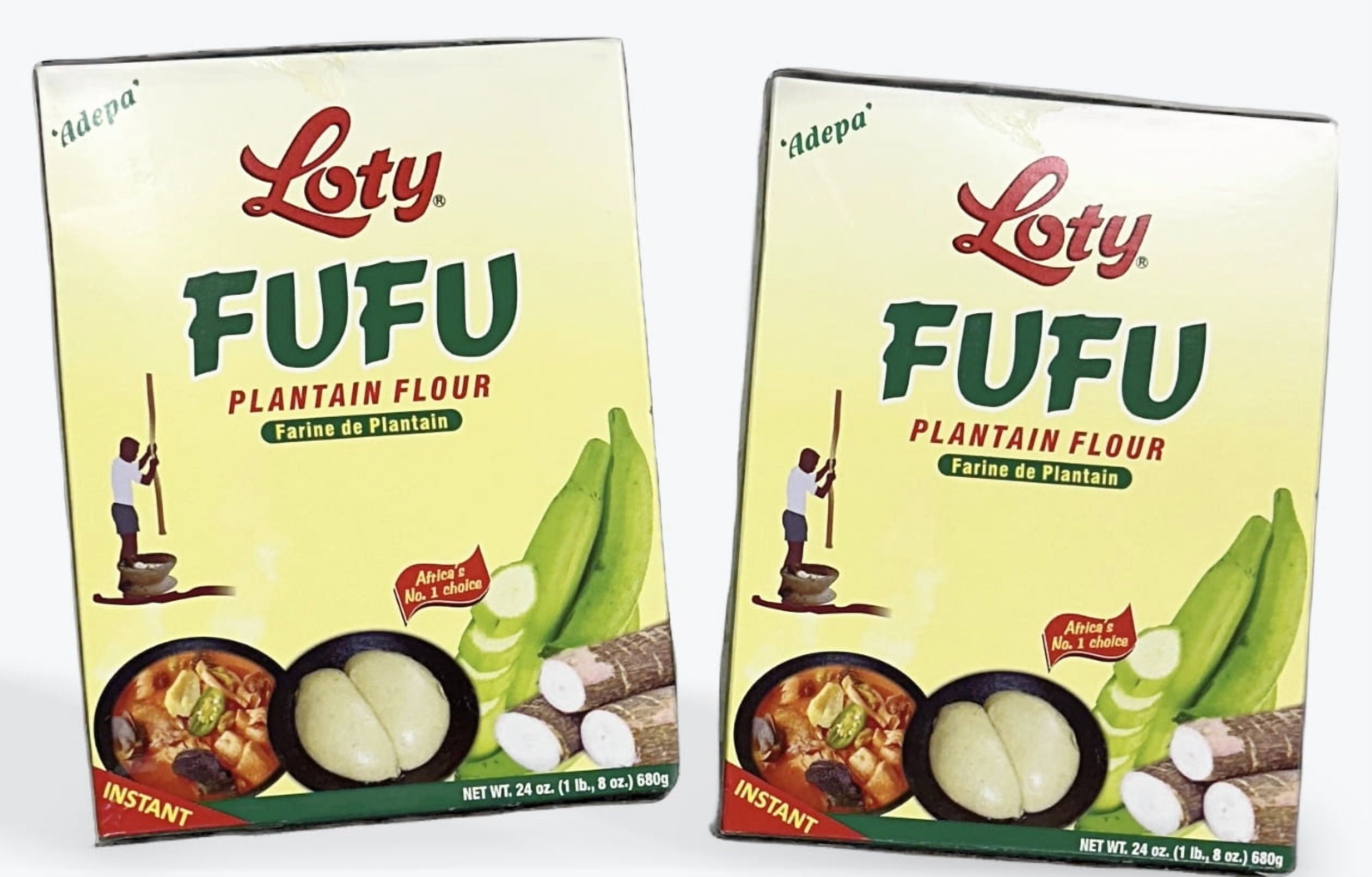 Mama's Choice Plantain Fufu Mix 10LBS 4.08KG Gluten Free Pack of 1