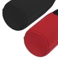 thumbnail image 4 of Uxcell 330ml to 350ml Neoprene Cooler Insulator Covers Beer Bottle Sleeves Black Red, 4 of 6