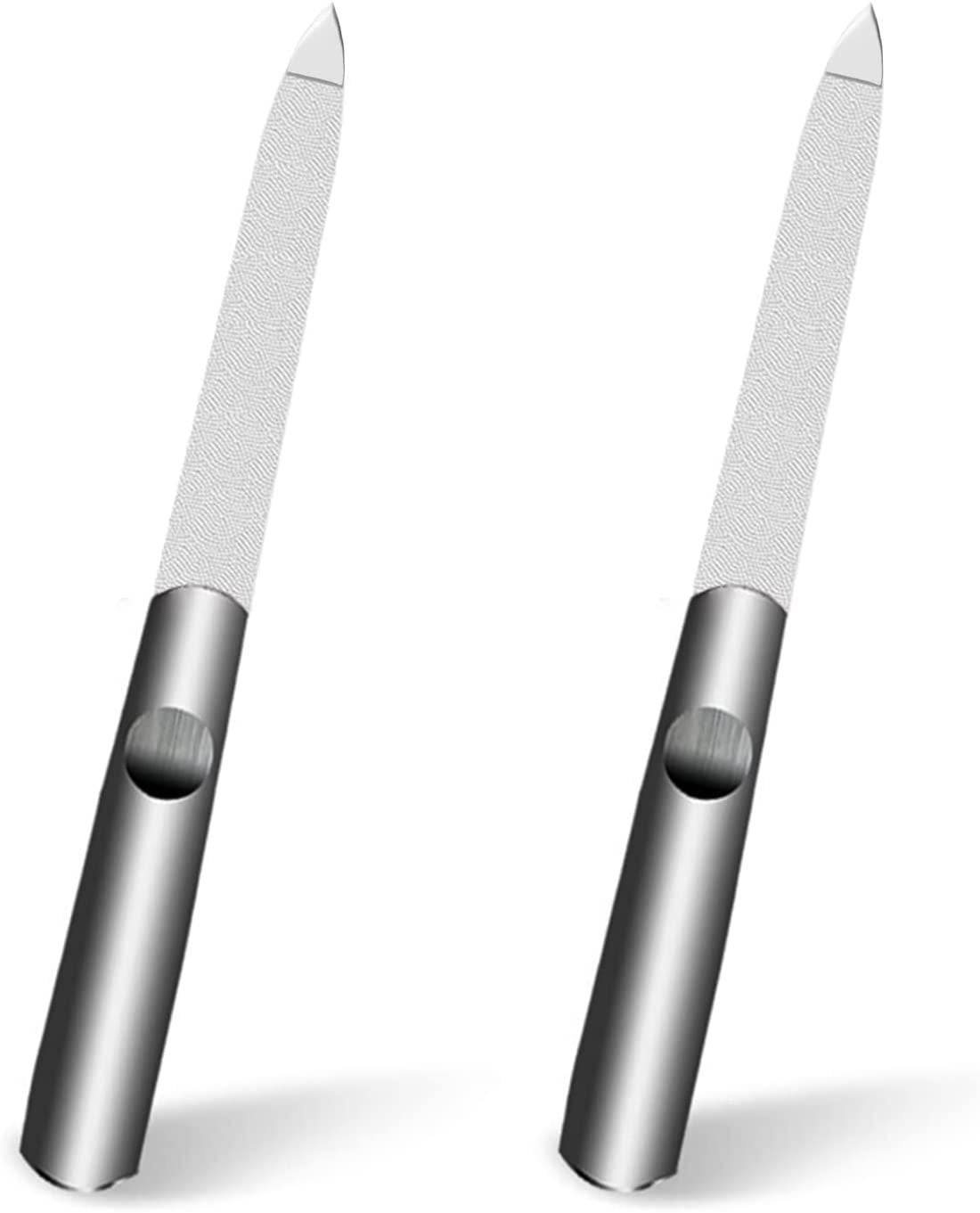 Nail File Set, Stainless Steel Nail File, DoubleSided Nail File Buffer