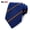 RU-I3, variant on Modern Classic Men's Necktie 1 Pack, Utilizing a Blended Silk Polyester Fabric with a Crisp Woven Jacquard Stripe Pattern, Ideal for Enhancing Professional Business Suits
