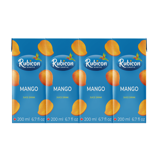 Rubicon Mango Juice Drink 4 x 200ml