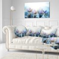thumbnail image 5 of Designart 12" x 20" Blue Polyester Throw Pillow, 5 of 5