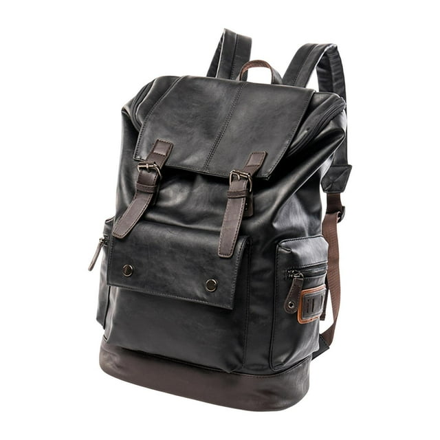 Mochila para ordenador portátil con bolsillos exteriores, mochila de negocios para hombres, para oficina, deportes, calle