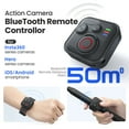 thumbnail image 3 of Bluetooth Camera Remote Control for GoPro Hero 13 12 11 / Insta360 X5 X4 X3 / Ace Pro / Ace / iPhone / Android Smartphone, 3 of 13