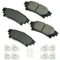 thumbnail image 2 of Akebono ACT1391A Ultra-Premium Ceramic Rear Disc Brake Pads, GREY, 2 of 5