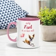 thumbnail image 3 of Every Fart is Love Note Chihuahua Guilty Face Happy Valentine's 11oz Accent Two-tone Mug Dog Lover Gifts Idea Coffee Tea Cup - 01016, 3 of 5