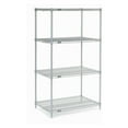 thumbnail image 3 of Nexel Stainless Steel Wire Shelving, 36"W x 24"D x 63"H, 3 of 4