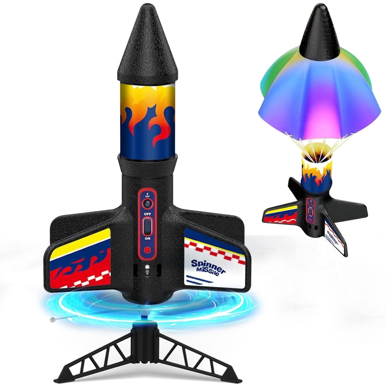 JEEXI Electric Rocket Launcher, Motorized with Parachute photo 7
