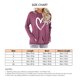thumbnail image 1 of Forro Polar De Manga Larga Camiseta De Manga Larga Cuello Redondo Polar Con Bolsillo Transpirable Fibra De Poliéster Mujer Top Wear Rose Red M ANGGREK Rosa Roja M, 1 of 3