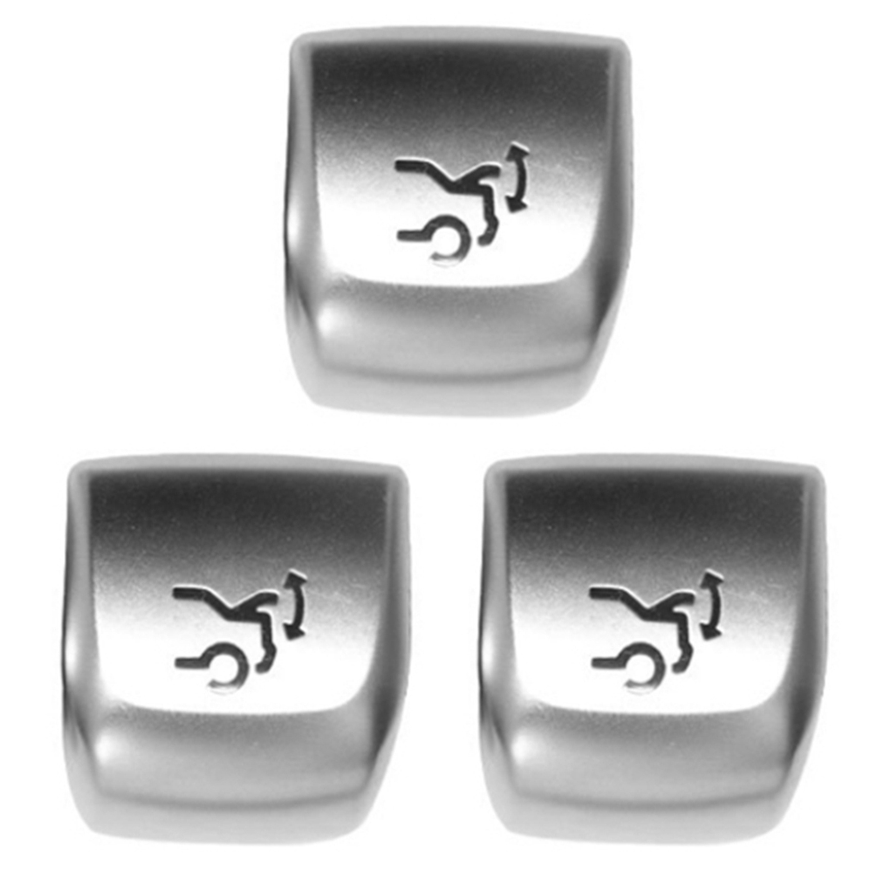 3X Rear Trunk Switch Control Button Trunk Repair Button Cover for C E