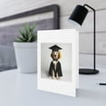 thumbnail image 5 of DistinctInk Greeting Card / Note Card - English Setter Puppy Graduation - PACK of 100, 5 of 7
