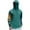 #06Turquoise, variant on Drmagiyhm Men's Lightweight UPF 50  Shirts Cooling Spf Fishing Shirts Long Sleeve with Hood Shirts Quick-Dry Sun Hoodie with Face Mask L
