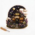 thumbnail image 2 of Whimsical Village 3D Fabric Poke Art Kit - Cottagecore Room Decor, 3D Fabric Poke Art Kit for Adults No Sew Press Technique Six Fantasy Styles Relaxing Creative Hobby, 2 of 8