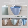 thumbnail image 3 of UPGRATOR 3Pcs Recycling Bin Plastic for Homeowners Kitchen Grey, 3 of 8