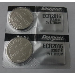 2016BP-2N Pile bouton CR2016 3V lithium Energizer (Carte de 2