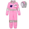 thumbnail image 5 of RFQWOVSR Kids Astronaut Themed Romper Festive Party Dress Up Outfit, 5 of 5