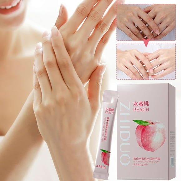 Up to 60% Off! Gspmoly Hand Cream for Dry Skin, Women'S Hand Cream Moisturizing, Skin and Hand Cream, Peach Water Moisturizing Hand Cream Hand Lotion for Cracked Hands