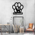 thumbnail image 4 of Craftnamesign Custom Shih Tzu Dog Metal Wall Art LED Light, Shih Tzu Dog Lover Name Sign, 4 of 5