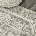 thumbnail image 2 of JONATHAN Y WASHABLE 2 x 8 Runner Rug, Keesha Bold Distressed Medallion - Green/Cream, WSH316C-28, 2 of 9