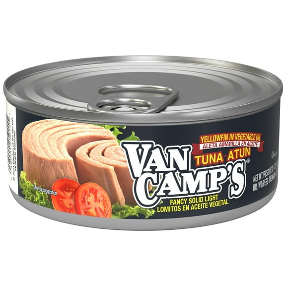 Van Camp's Seafood Solid Light Yellowfin Tuna in Oil 5 oz