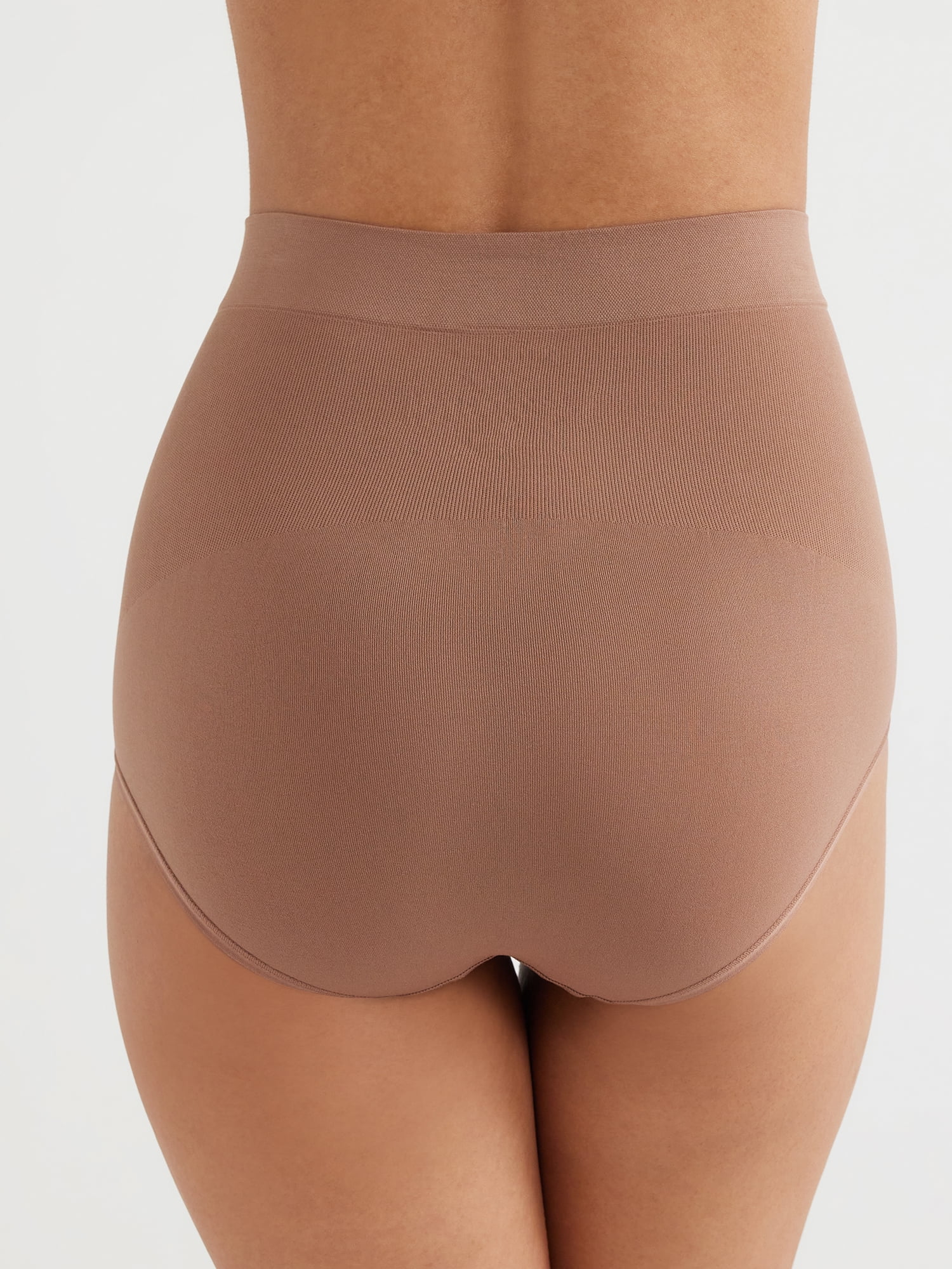 Joyspun Women's Seamless Mid-Rise Shaping Brief, Sizes S to XXXL