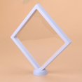 thumbnail image 3 of 3D Floating Frame Shadow Box Display Case Coin Box Jewelry Display Show Case 18x18x2cm (White), 3 of 3