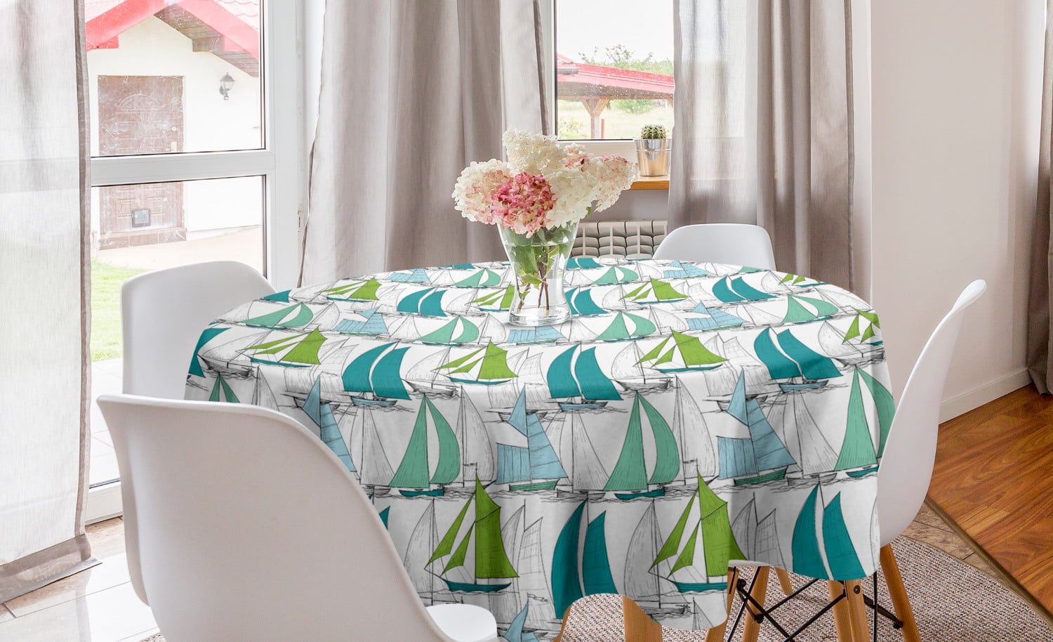 nautical round kitchen table