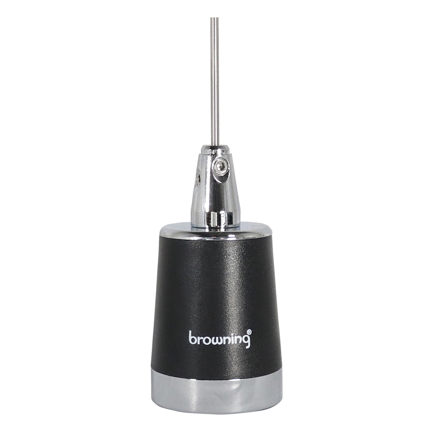 Browning 132 MHz to 174 MHz No Ground Plane VHF 2.4-dBd Gain 51-1/4-In. Tall Tunable NMO Antenna, 5-MHz Bandwidth, BR-155