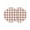 Brown, variant on Brown Checkered Round 15 Inch Placemats Set of 2, Farmhouse Buffalo Plaid HeatResistant Non Slip Place Mats for Dining Table, Wipeable Braided Kitchen Table Mats for Housewarming
