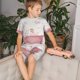 thumbnail image 4 of Balery Cute Bathtub Conjunto de Pijama Infantil de Manga Corta con Estampado – Ropa de Dormir de Algodón Suave-Small, 4 of 6