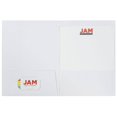 thumbnail image 3 of Jam Paper Carpetas De Presentación De Lino Texturizado Con Dos Bolsillos - Carpeta Comercial Tamaño Carta - Blanco - Paquete De 6, 3 of 5