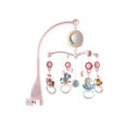 thumbnail image 1 of Fresh Fab Finds FFF-Pink-GPCT2888 Baby Musical Crib Bed Bell Rotating Mobile Star Projection Nursery Light Baby Rattle Toy with Music Box Remote Control, Pink - Unisex, 1 of 1
