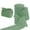 Green, variant on 1 Roll Chiffon Silk Ribbon, 1-1/2 inch x 5 Yard Fringe Fabric Eco-Friendly for Wedding Invitations, Bridal Bouquets, Decorations, Gifts Wrapping & Bow Making