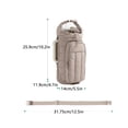 thumbnail image 4 of Insulated Water Bottle Sleeve With Zipper Pocket And Adjustable Strap For 18-64 Oz Cups Leakproof Portable Hydration Carrier, 4 of 9