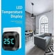 thumbnail image 3 of [No Batteries Required] Wireless Doorbell with Temperature LED, Waterproof Electronic Doorbell Kit with 2 Plug-in, 3 of 5