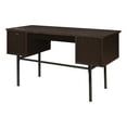 thumbnail image 4 of Jefferson Engineered Wood Executive Desk with Power in Espresso Finish, 4 of 11