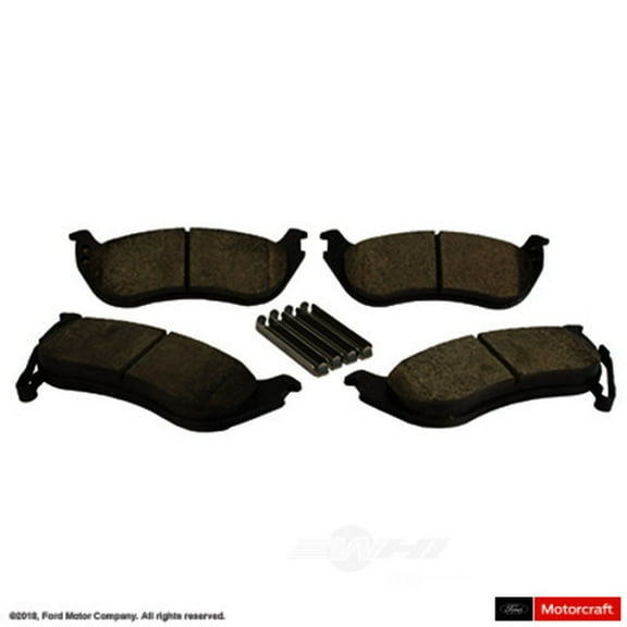 Motorcraft BR-1109-B Pads - Standard Premium - Integrally Molded Organic Fits select: 2006-2010 FORD EXPLORER, 2007-2010 FORD EXPLORER SPORT TRAC
