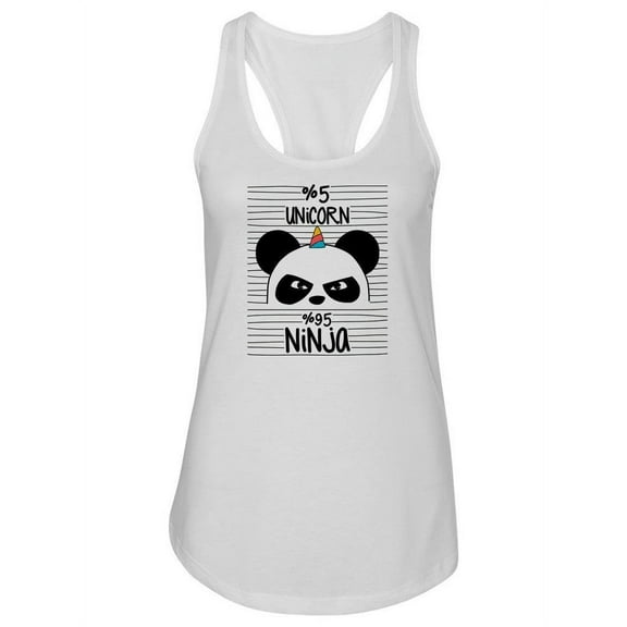 Unicorn And Panda Tank Women -Image by Shutterstock, Female x-Small