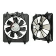 thumbnail image 2 of Brock Replacement Condenser Fan Assembly without Controller and Radiator Fan Assembly Set Compatible with 2007-2009 CR-V, 2 of 9