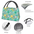 thumbnail image 4 of Honeii Happy Summer Print Cooler Bag Insulated, Large Leakproof Soft Sided Portable Cooler Bag,Lunch Box Lunch Bag, 4 of 6