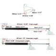 thumbnail image 2 of Unique Bargains 2Pcs 15 inch 400N/100LB Universal Lift Supports Struts Shocks Gas Spring for Car Boat RV, 2 of 8