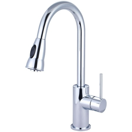 UPC 763439606501 product image for Pioneer Faucets 2Mt250 Motegi 1.5 GPM Single Hole Kitchen Faucet - Chrome | upcitemdb.com