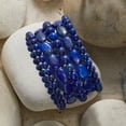 thumbnail image 5 of Ross-Simons Lapis Jewelry Set: 5 Bead Stretch Bracelets, Women's, Adult, 5 of 7