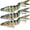 A1-4"-0.4oz, variant on Fishing Lures for Freshwater or Saltwater, Easy to Use for Family Fishing Beginner and Pros,  Lifelike Jointed Swimbait,Slow Sinking Bass Pike Panfish Walleye Lures, Fishing Gifts for Men
