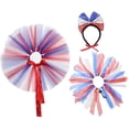 thumbnail image 4 of Bonita diadema de princesa para gatos, falda, accesorios para mascotas, diademas para cachorros y gatitos con lazo, suministros para mascotas del Día Nacional, 4 of 5