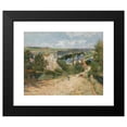 thumbnail image 2 of Paul Gauguin 17x15 Black Modern Framed Museum Art Print Titled - Entrance to the Village of Osny (1882 - 1883), 2 of 5