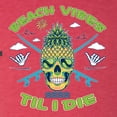 thumbnail image 5 of Wild Bobby Beach Vibes Till Die Men Premium Tri Blend Tee, 5 of 5