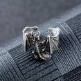 thumbnail image 1 of HEVIRGO Luminous Ring Adjustable Rust-proof Copper Dragon Shaped Fashion Jewelry Ring for Boy,2, 1 of 10
