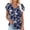 Blue womens tops summer, variant on USSUMA Womens Summer Tops and Blouses Trendy Womens Summer Tops V Neck T Shirts Summer Short Sleeve Casual Tees Shirts Summer Tops Loose Casual Tee T-shirt Blouse Female